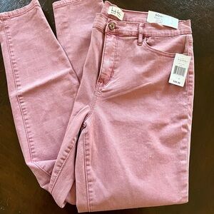 Nicole Miller Pink Skinny Pants